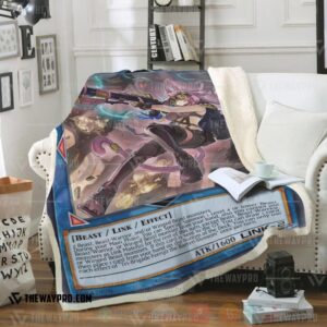Yu Gi Oh Tri Brigade Ferrijit The Barren Blossom Soft Blanket