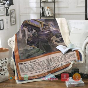 Yu Gi Oh Tri Brigade Kerass Blanket