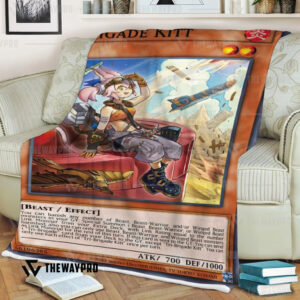 Yu Gi Oh Tri Brigade Kitt Blanket