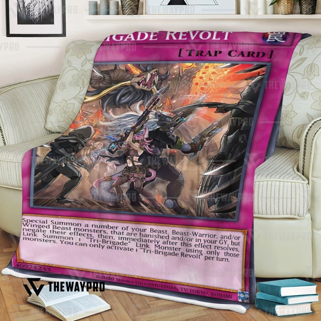 Yu Gi Oh Tri Brigade Revolt Blanket Limited Edition Yu Gi Oh Tri Brigade Revolt Blanket Limited Edition