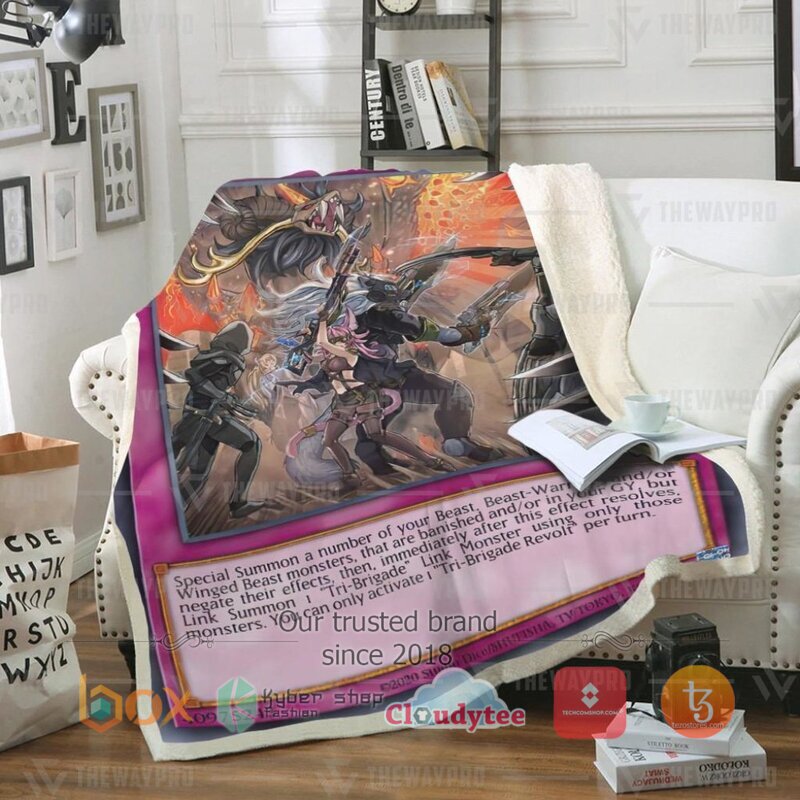 Yu Gi Oh Tri Brigade Revolt Blanket Yu Gi Oh Tri Brigade Revolt Blanket