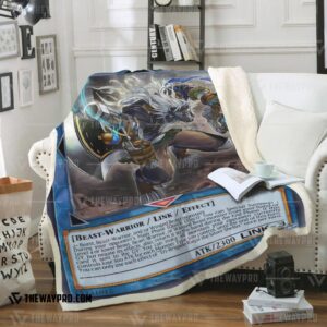 Yu Gi Oh Tri Brigade Rugal The Silver Sheller Blanket 4