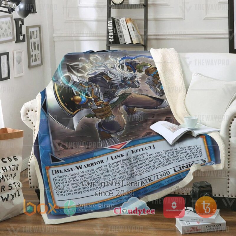 Yu Gi Oh Tri Brigade Rugal The Silver Sheller Blanket Yu Gi Oh Tri Brigade Rugal The Silver Sheller Blanket