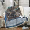 Yu Gi Oh Tri Brigade Shuraig The Ominous Omen Soft Blanket
