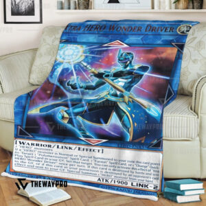 Yu Gi Oh Xtra Hero Wonder Driver Blanket