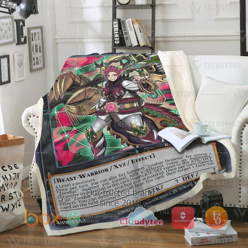 Yu Gi Oh Zoodiac Drident Blanket 5 Yu Gi Oh Zoodiac Drident Blanket 5