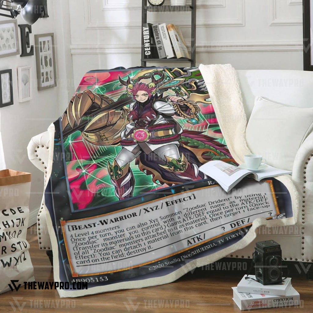 Yu Gi Oh Zoodiac Drident Blanket 6 Yu Gi Oh Zoodiac Drident Blanket 6