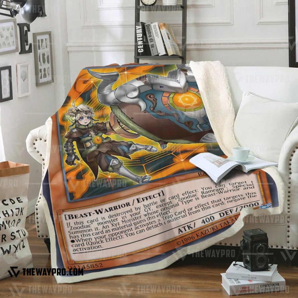 Yu Gi Oh Zoodiac Ramram Blanket 4 Yu Gi Oh Zoodiac Ramram Blanket 4