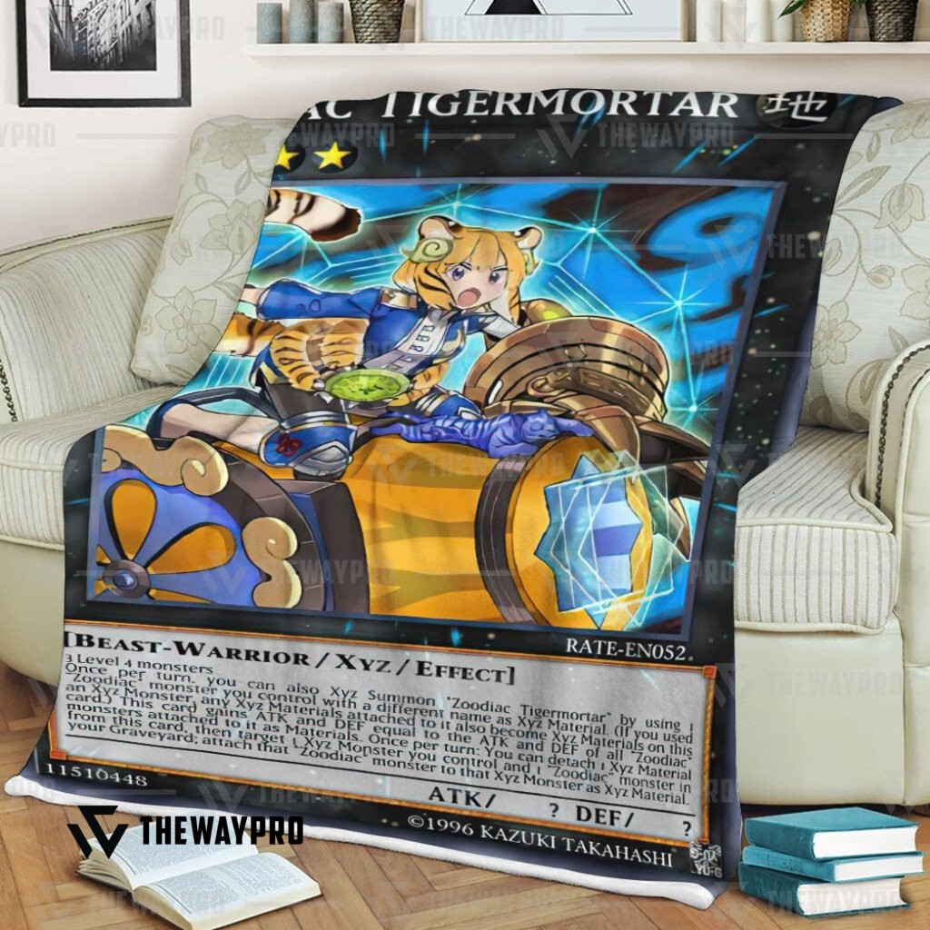 Yu Gi Oh Zoodiac Tigermortar Blanket Yu Gi Oh Zoodiac Tigermortar Blanket