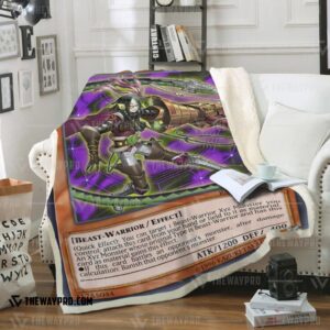 Yu Gi Oh Zoodiac Whiptail Blanket 4