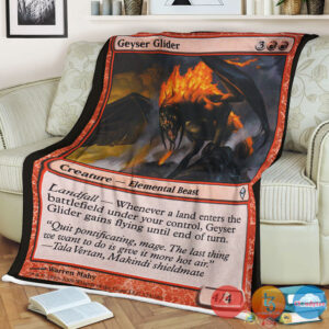 Zen 124 Geyser Glider Fleece Blanket