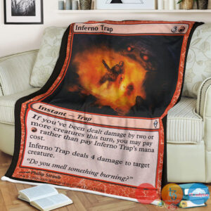 Zen 133 Inferno Trap Fleece Blanket