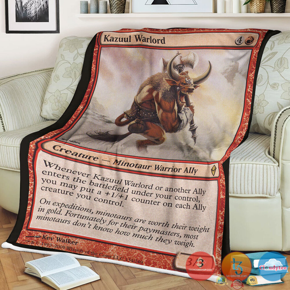 Zen 134 Kazuul Warlord Fleece Blanket Zen 134 Kazuul Warlord Fleece Blanket