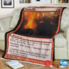 Zen 136 Magma Rift Fleece Blanket