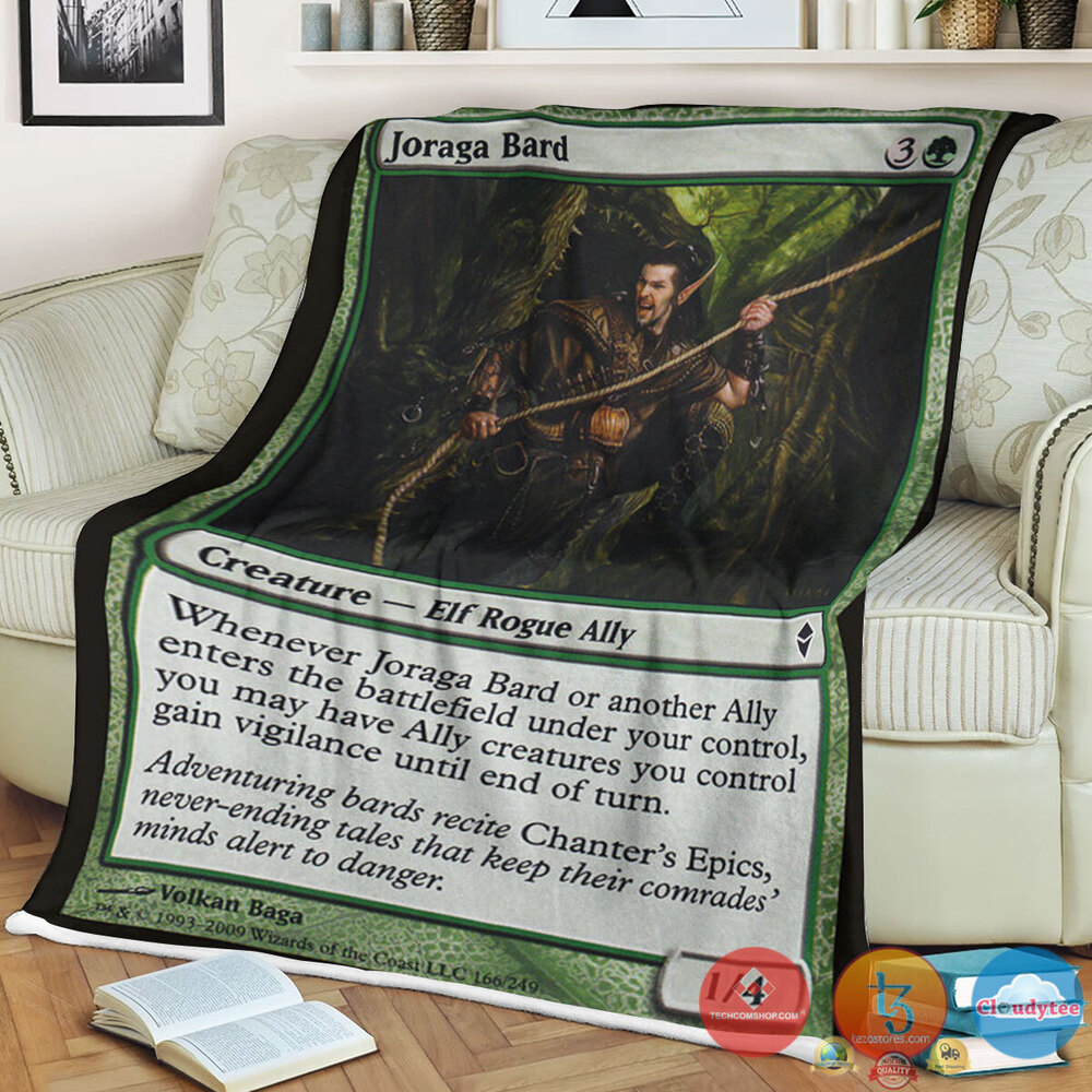 Zen 166 Joraga Bard Fleece Blanket Zen 166 Joraga Bard Fleece Blanket