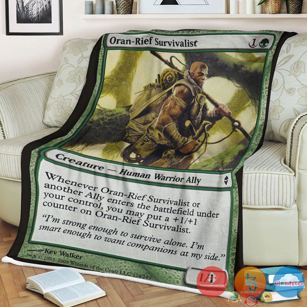 Zen 174 Oran Rief Survivalist Fleece Blanket Zen 174 Oran Rief Survivalist Fleece Blanket