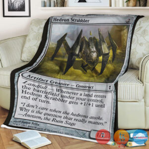 Zen 204 Hedron Scrabbler Fleece Blanket