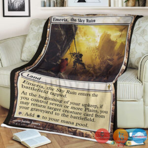 Zen 213 Emeria The Sky Ruin Fleece Blanket