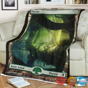 Zen 246 Forest Fleece Blanket