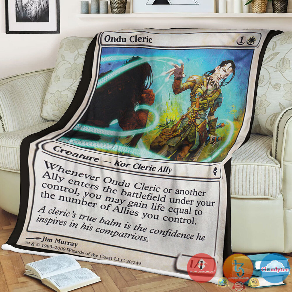 Zen 30 Ondu Cleric Fleece Blanket Zen 30 Ondu Cleric Fleece Blanket