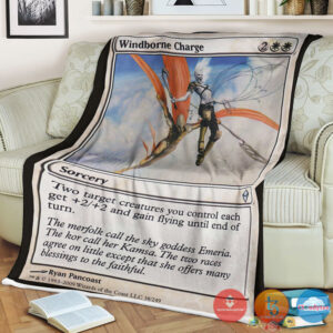 Zen 38 Windborne Charge Fleece Blanket