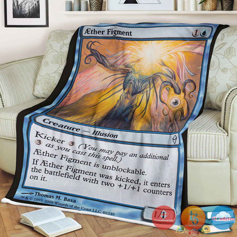Zen 40 Aether Figment Fleece Blanket Zen 40 Aether Figment Fleece Blanket