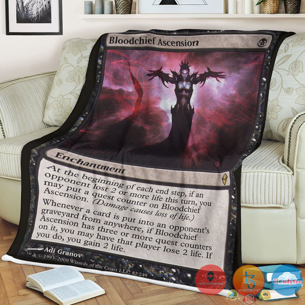 Zen 82 Bloodchief Ascension Fleece Blanket Zen 82 Bloodchief Ascension Fleece Blanket