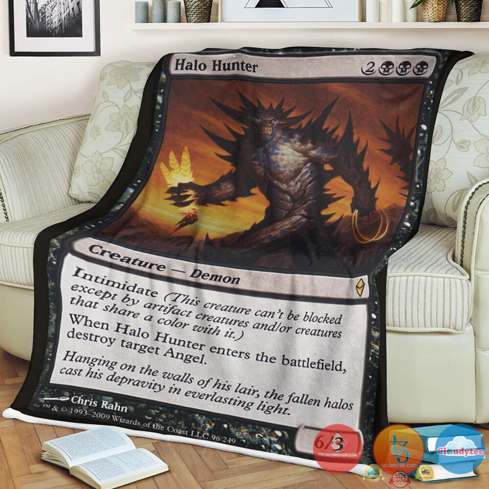Zen 96 Halo Hunter Fleece Blanket Zen 96 Halo Hunter Fleece Blanket