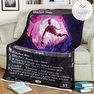 Znr 298 Skyclave Shade Mtg Game Magic The Gathering Fleece Blanket