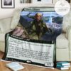 Znr 363 Tajuru Paragon Mtg Game Magic The Gathering Fleece Blanket