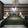 bucks NBA Basketball ize Duvet Cover and Pillowcase Set Bedding Set scaled 1
