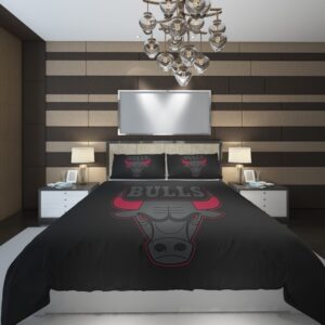 cool nba chicago bulls 2 NBA Basketball ize Duvet Cover and Pillowcase Set Bedding Set scaled 1