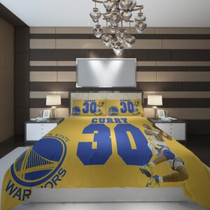 curry NBA Basketball ize Duvet Cover and Pillowcase Set Bedding Set scaled 1