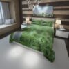 green mushroom Super Mario Duvet Cover and Pillowcase Set Bedding Set scaled 1
