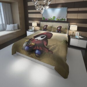 humor Nintendo Shy Guy Super Mario Duvet Cover and Pillowcase Set Bedding Set scaled 1