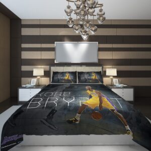 kobe bryant 5 NBA Basketball ize Duvet Cover and Pillowcase Set Bedding Set scaled 1