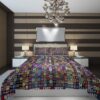 league nba NBA Basketball ize Duvet Cover and Pillowcase Set Bedding Set scaled 1