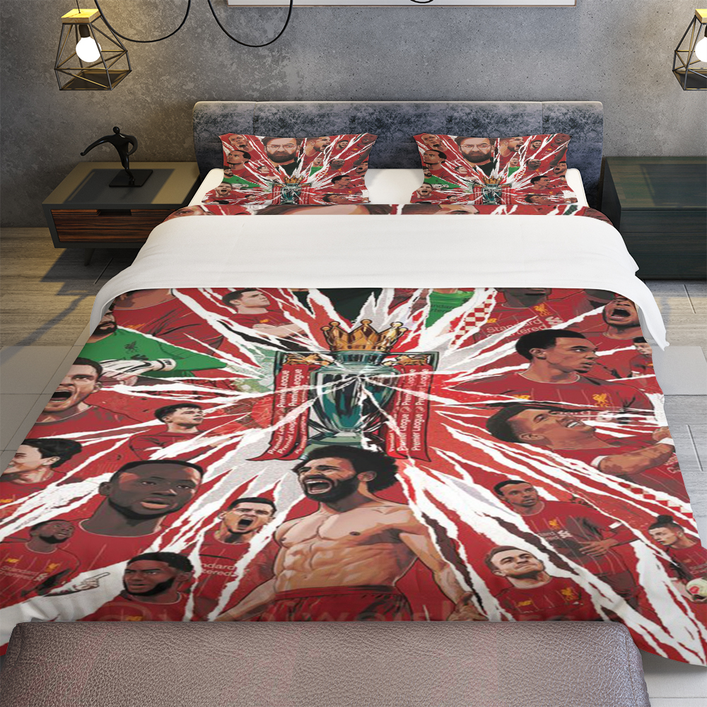liverpool club duvet cover and pillowcase bedding set 666 liverpool club duvet cover and pillowcase bedding set 666