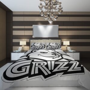 memphis grizzlies9 NBA Basketball ize Duvet Cover and Pillowcase Set Bedding Set scaled 1