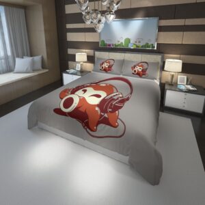 minimalism Super Mario Bros 12 Duvet Cover and Pillowcase Set Bedding Set scaled 1