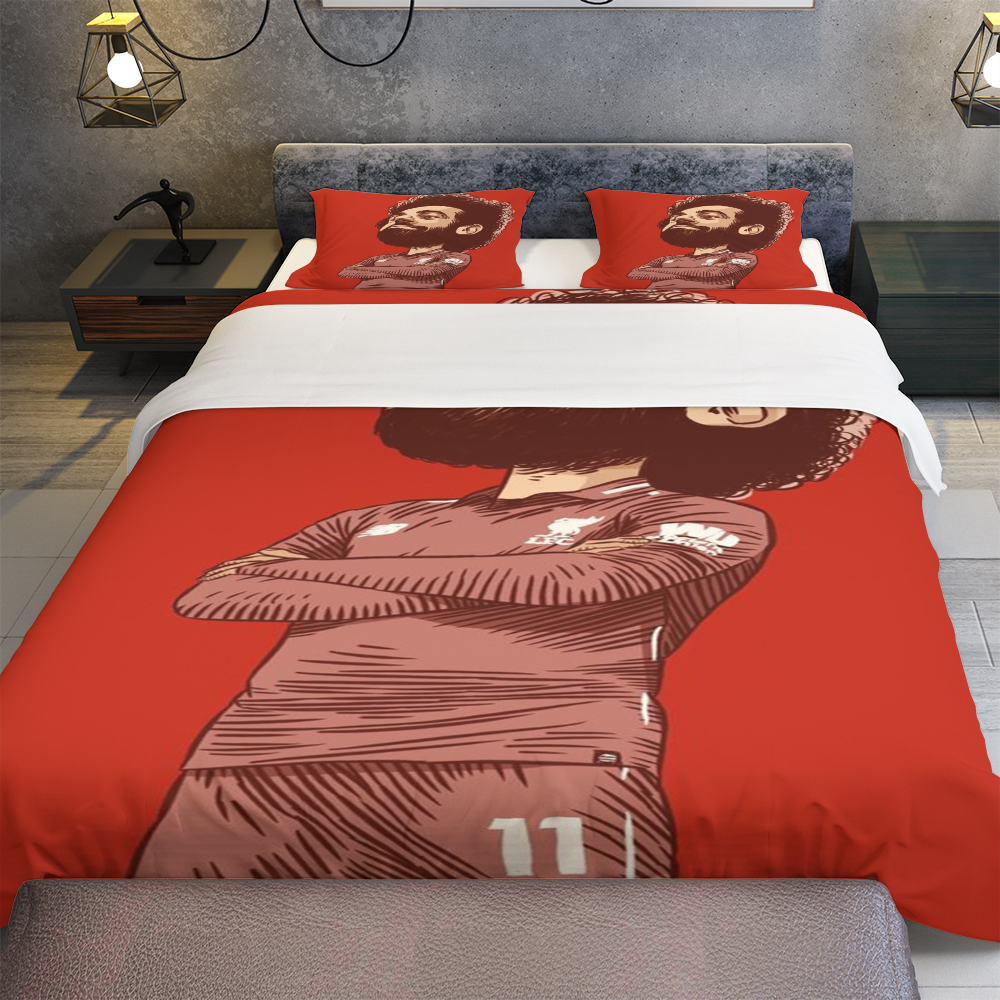 mohamed salah liverpool bedding set mohamed salah liverpool bedding set