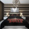 nba chicago bulls 6 NBA Basketball ize Duvet Cover and Pillowcase Set Bedding Set scaled 1