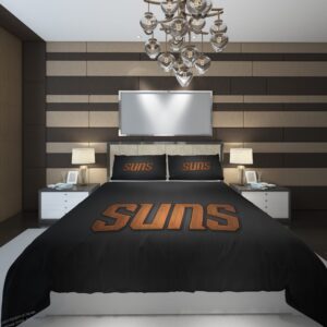 phoenix suns 77 NBA Basketball ize Duvet Cover and Pillowcase Set Bedding Set scaled 1