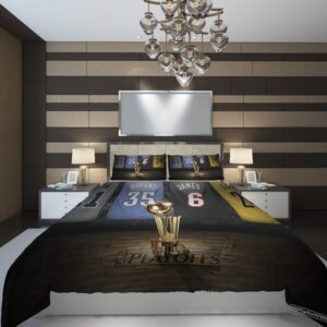 play off NBA Basketball ize Duvet Cover and Pillowcase Set Bedding Set scaled 1
