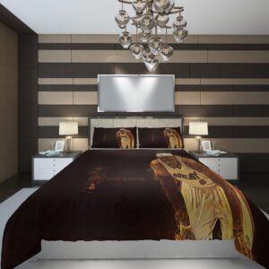 the time is now NBA Basketball ize Duvet Cover and Pillowcase Set Bedding Set scaled 1